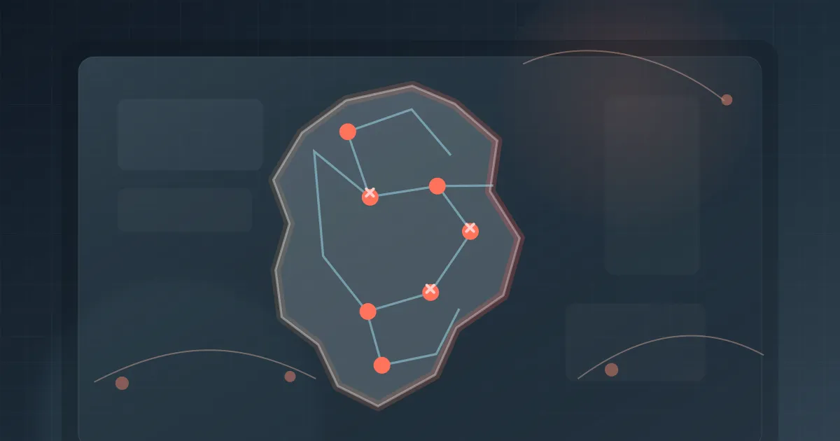 Strategic map of Poland with energy substations and sabotage markers in a control-room setting